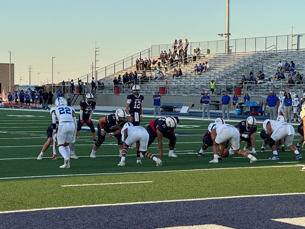 Lubbock-Cooper Liberty hosts Fort Stockton at their new stadium on Sept 27, 2024