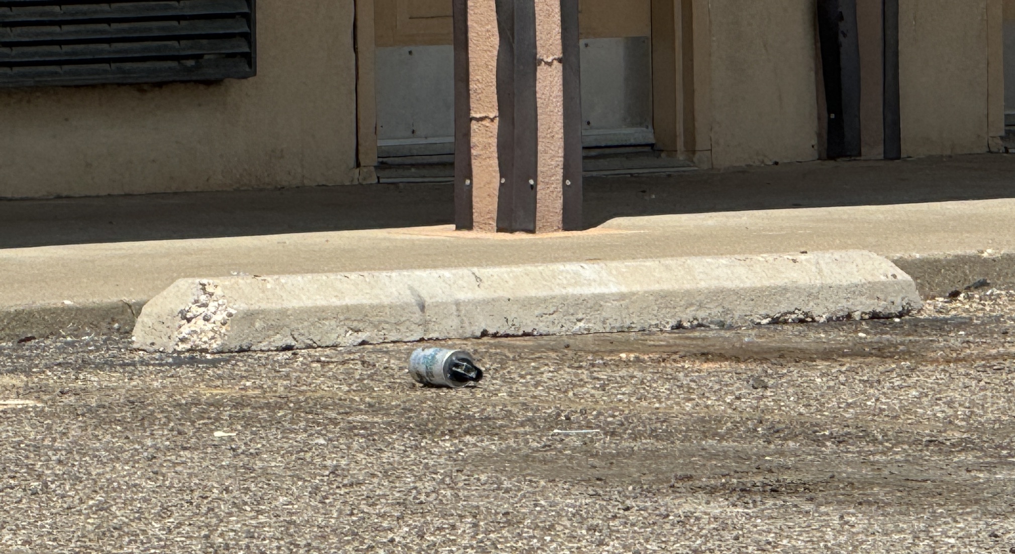 Gas Canister at Scene Near Suspects Motel Room Gas Canister at Scene Near Suspects Motel Room