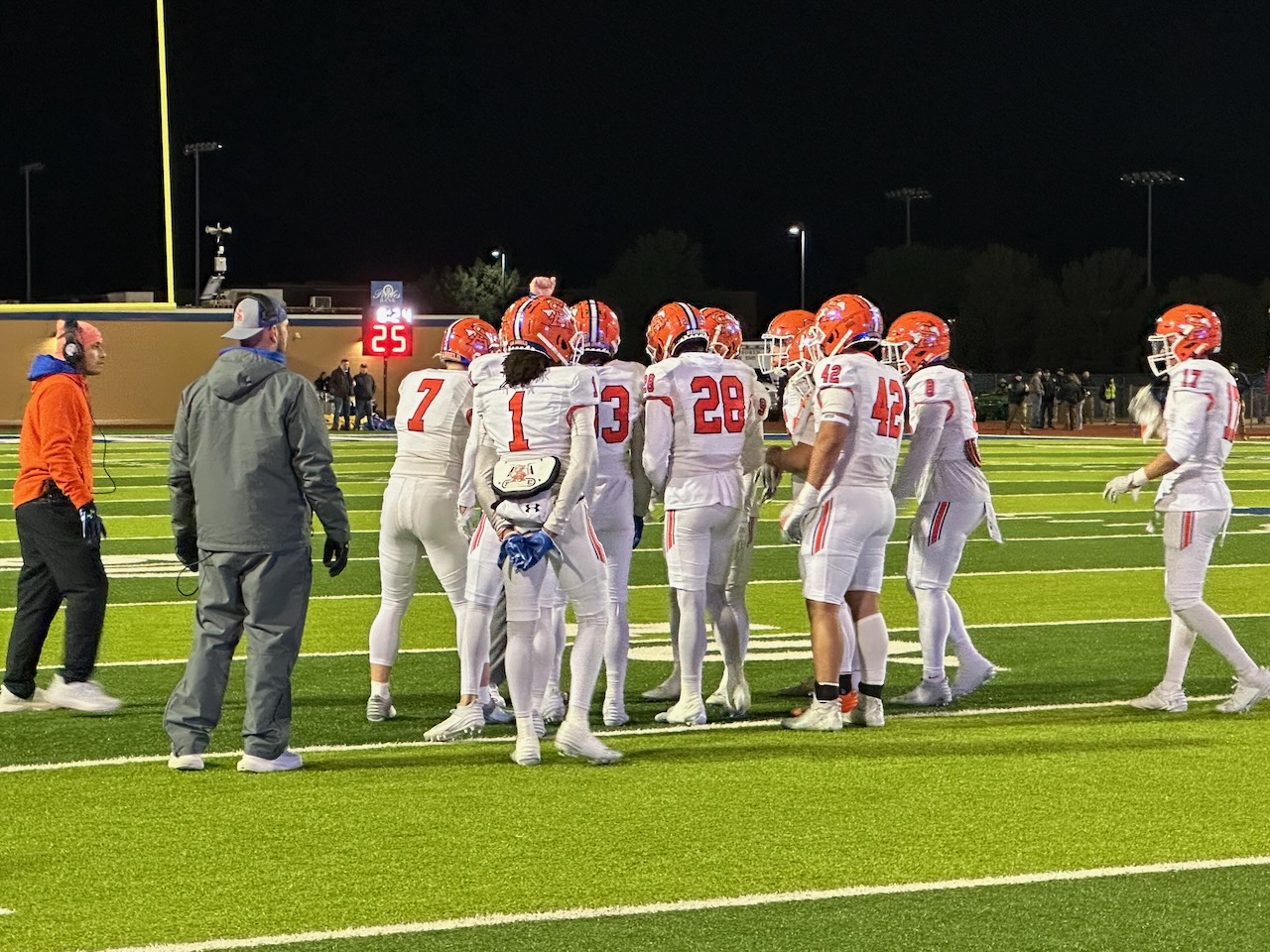 San Angelo Central Bobcats face the Frenship Tigers on Nov. 8, 2024