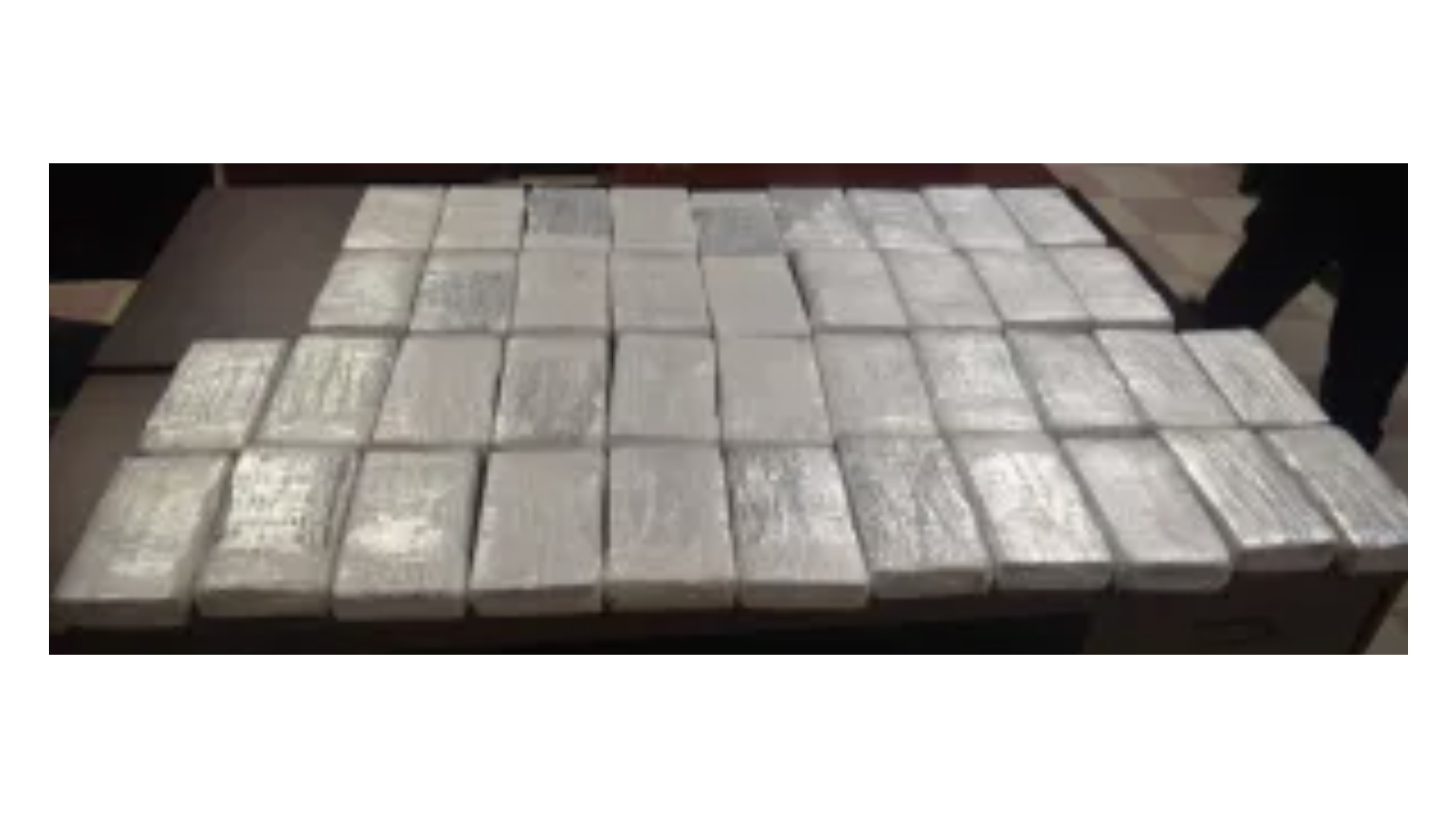 Over 91 pounds of seized cocaine at the Brownsville and Matamoros International Bridge Over 91 pounds of seized cocaine at the Brownsville and Matamoros International Bridge