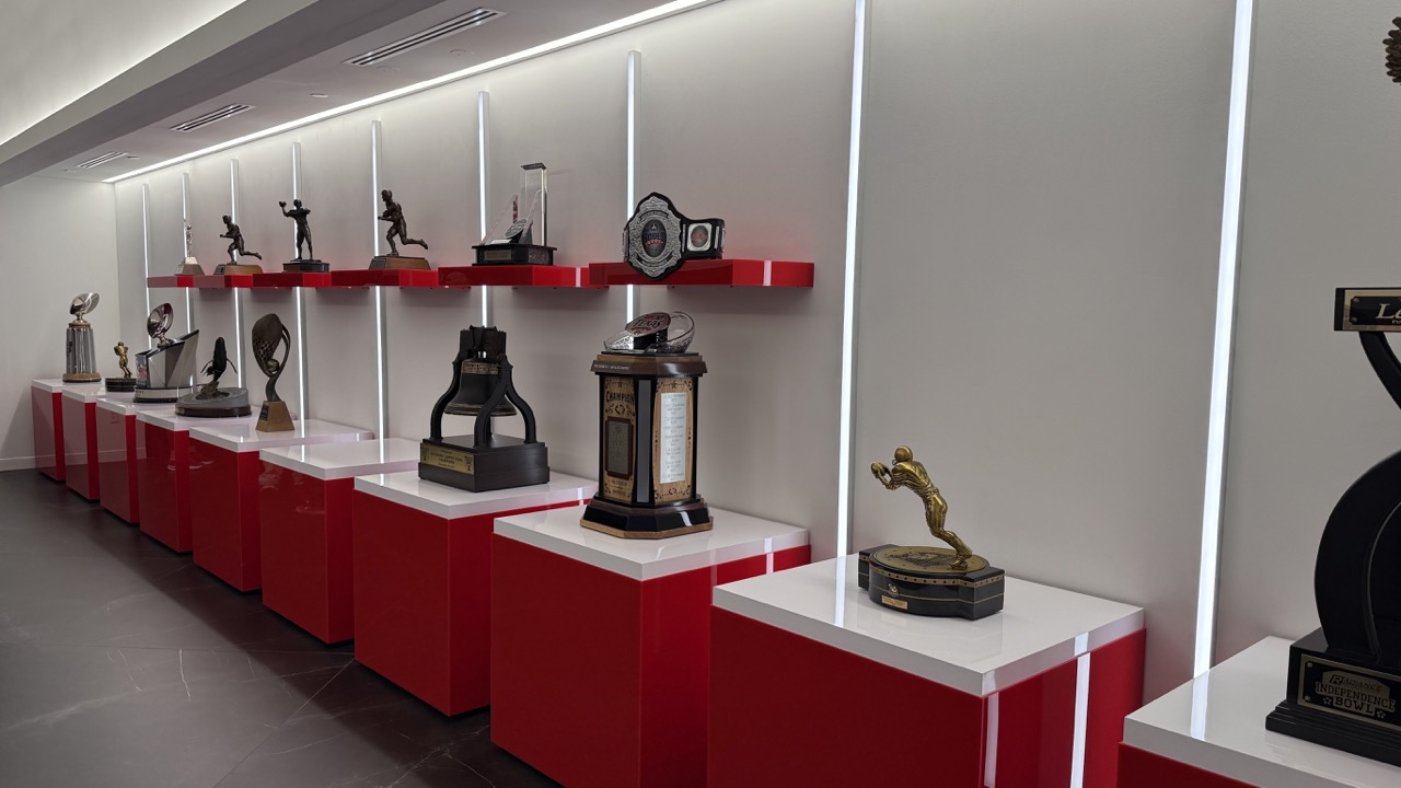 The Trophy Room at the Womble Center