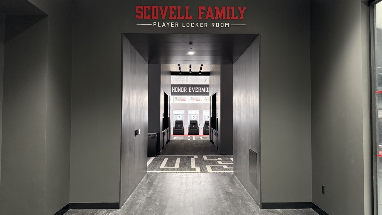 Scovell Family Player Locker Room at the Womble Center