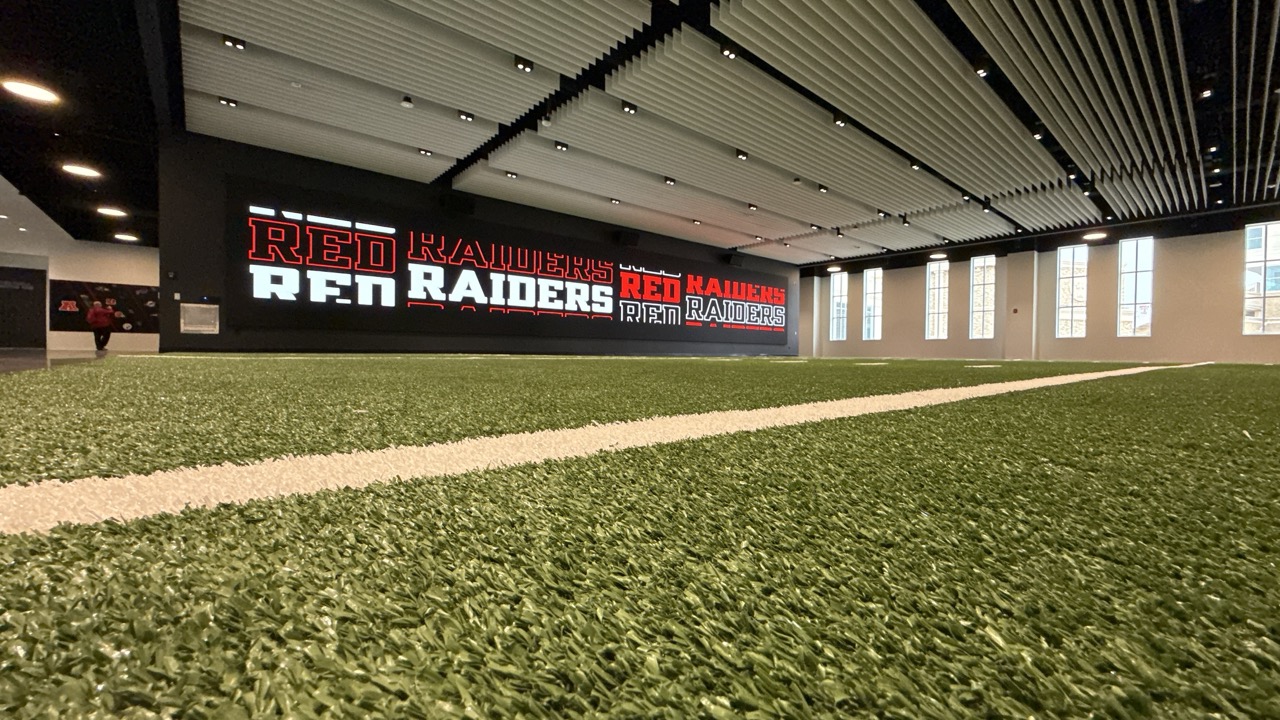 The Indoor Practice Field at the Womble Center