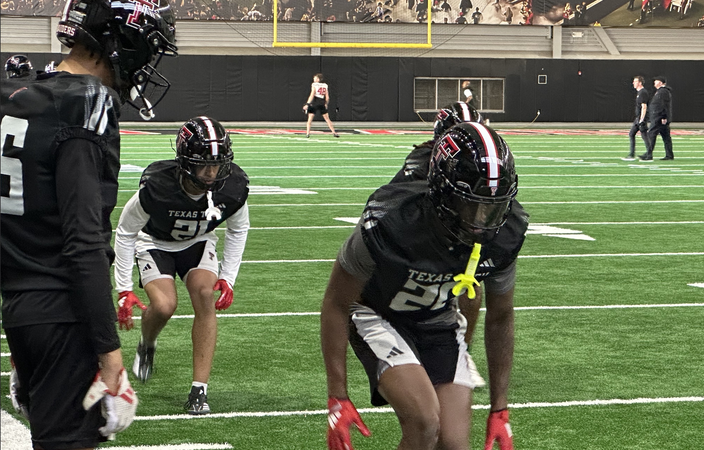 Texas Tech Football during Spring Practice
