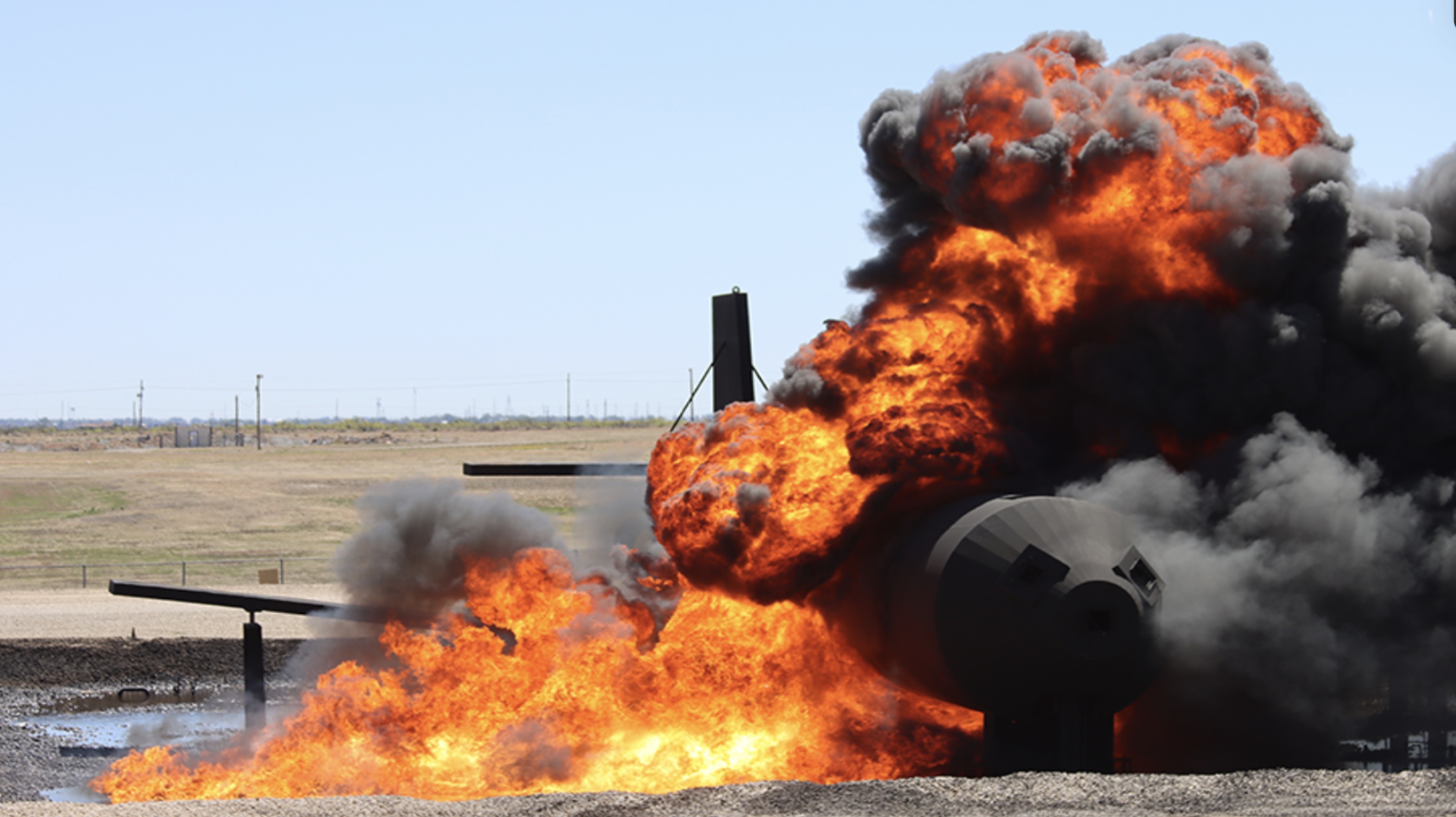 Live Fire Training at Preston Smith Intl. Airport Live Fire Training at Preston Smith Intl. Airport