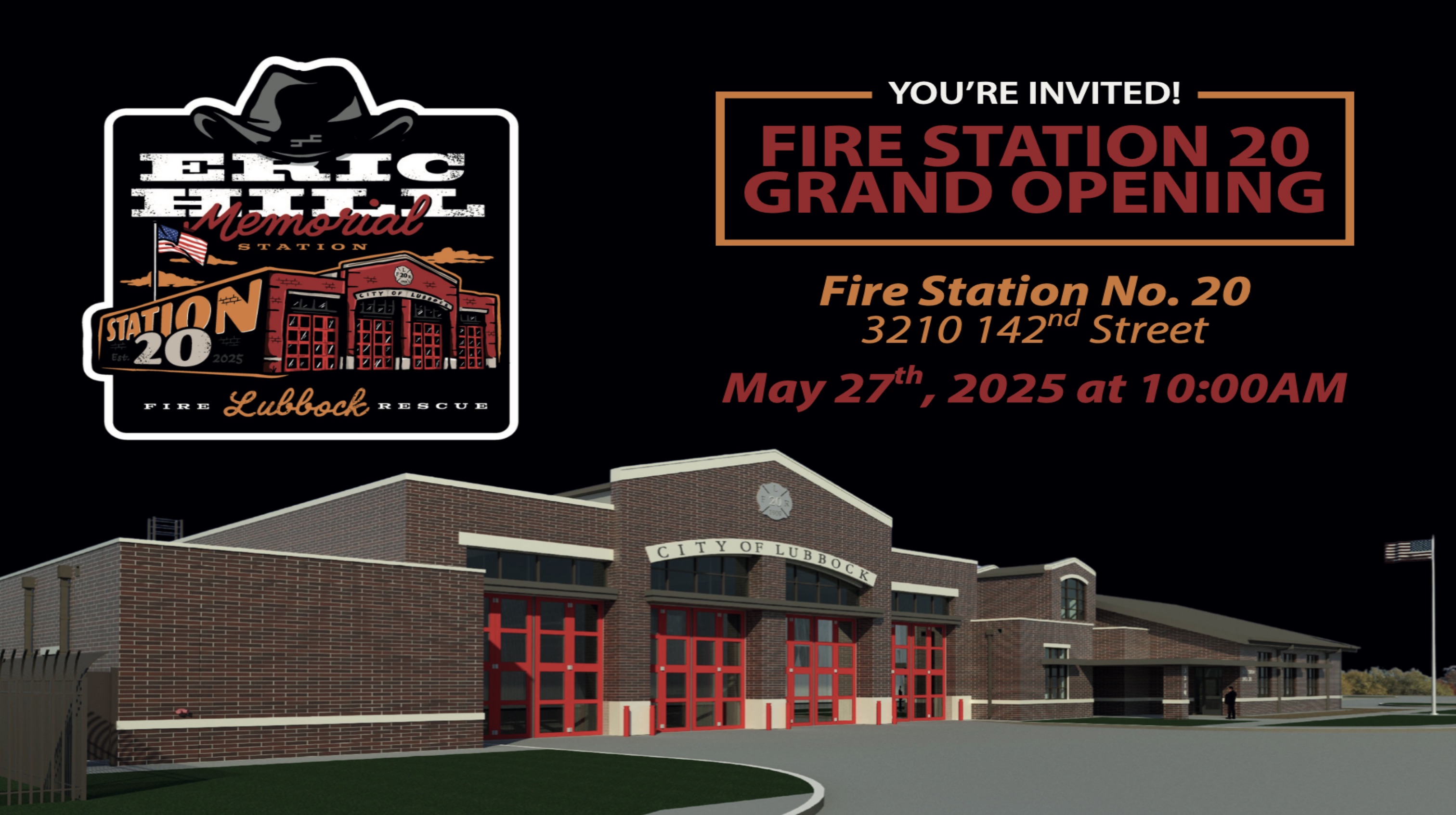Eric Hill Memorial Station 20 Grand Opening Eric Hill Memorial Station 20 Grand Opening