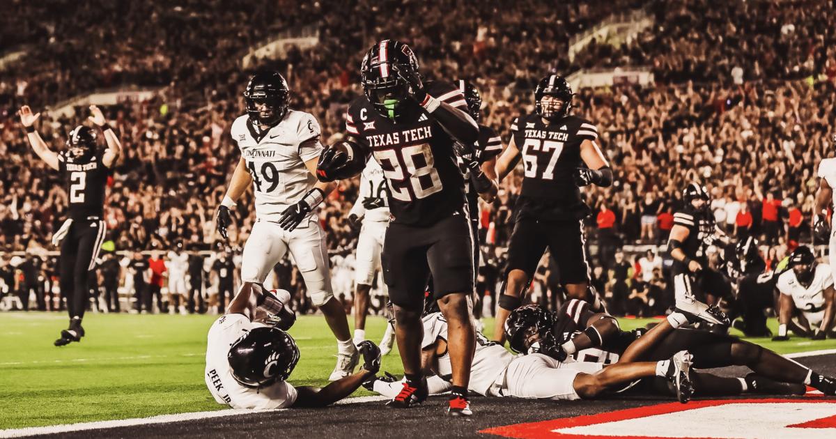 LIVE UPDATES Texas Tech Tied with Cincinnati at the Half
