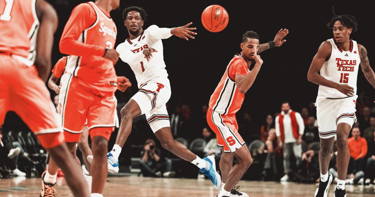 Texas Tech Basketball Holds Off Syracuse at the Legends Classic