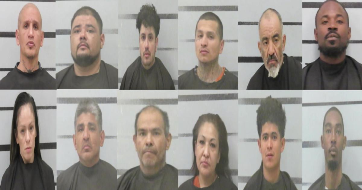 Lubbock AntiGang Operation Nets 12 Arrests for Guns and Drugs