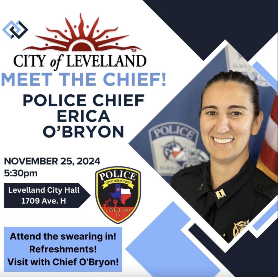 City of Levelland Names New Police Chief City of Levelland Names New Police Chief