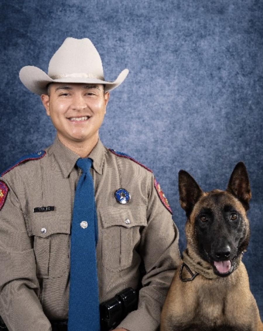Trooper Oscar Solis & K-9 Zita: Tracking Handler Trooper Oscar Solis & K-9 Zita: Tracking Handler