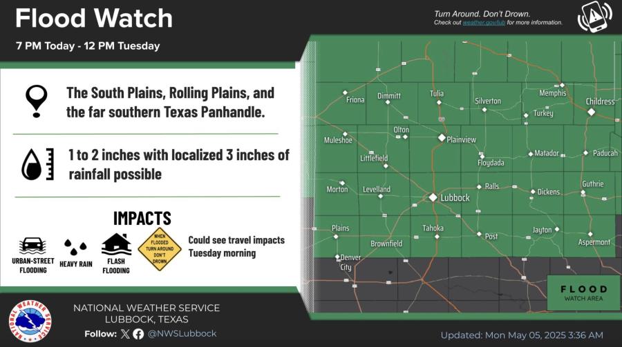 Flood Watch May 5 Flood Watch May 5