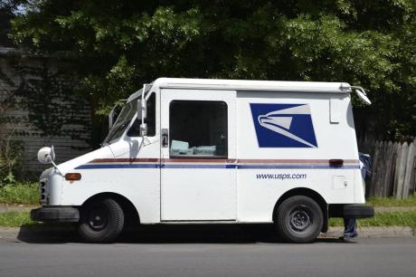 USPS Mail Van