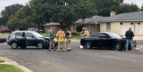 Crash on Chicago Ave and 77th St on Friday, October 18.