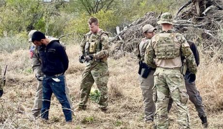 Texas National Guard and Texas Department of Public Safety during Operation Lone Star