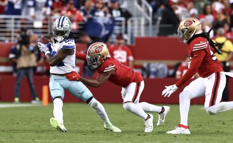 Dallas Cowboys in action against San Francisco