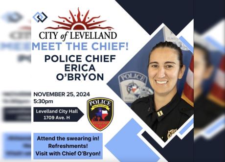 City of Levelland Names New Police Chief