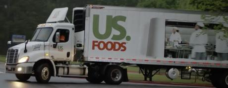 US Foods Distribution Truck