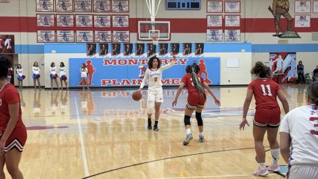 Aaliyah Chavez against the Coronado Lady Mustangs