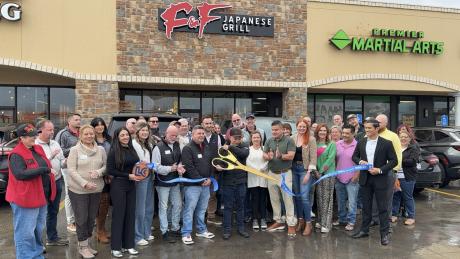 F&F Japanese Grill Ribbon Cutting