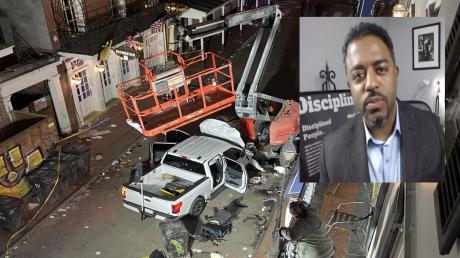 Shamsud-Din Jabbar, 42, plowed through a crowd of people in New Orleans' French Quarter in a rented pick up truck