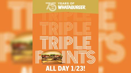 Whataburger Triple Points Day
