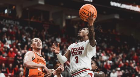 Texas Tech Red Raiders Basketball in action against Oklahoma State