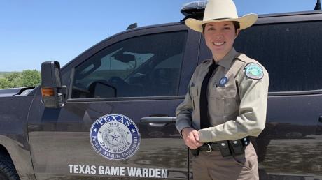 Sarah Wennersten was named Texas Game Warden of the Year