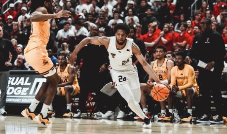 Texas Tech Red Raiders Kerwin Walton against Arizona State