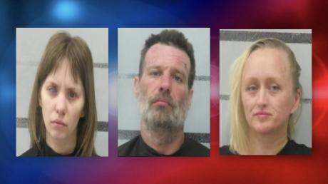Amber Coffin, 26 (left), Kelly Halpain, 40 (center), Kalley Galloway, 33 (right)