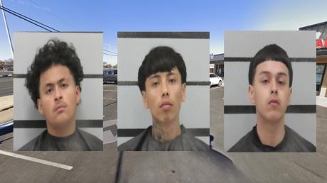 Jacob Hernandez, 19 (left), Zaniah Nunez, 20 (middle), Ricky Cerna, 17 (right)