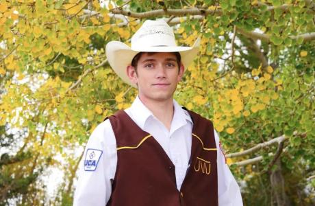 Wyoming bull rider Dylan Grant