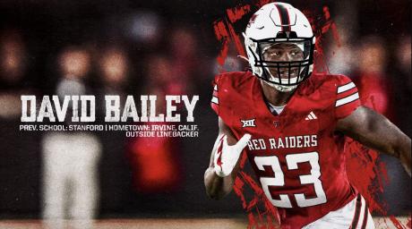 Texas Tech's Newest Outside Linebacker, David Bailey