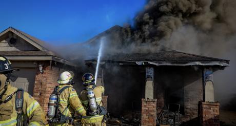 Lubbock Fire Rescue responded to a house fire early Tuesday morning