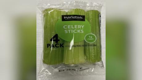 Duda Farm Fresh Foods is recalling over 1,500 cases of “Marketside Celery Sticks” due to possible Listeria monocytogenes contamination.