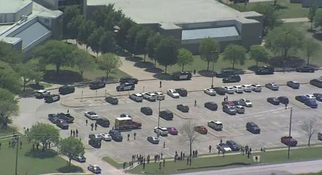 Reports of an active shooter at Wilmer-Hutchins High School Tuesday afternoon