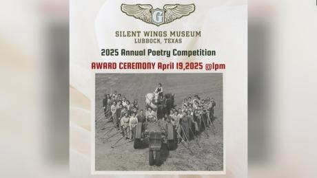 Silent Wings Museum's Third Annual Poetry Competition