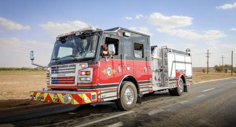 Lubbock Fire Rescue Fire Truck
