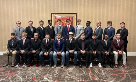 Area High School Scholar Athlete Recipients at the National Football Foundation Scholar-Athlete Banquet and Awards Program