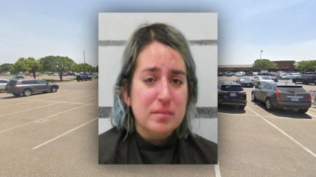 Alajandra Brito, 31, was arrested on Monday after reportedly driving erratically, admitting to leaving the scene of a crash, and later assaulting a Lubbock police officer during her arrest.