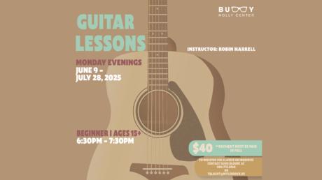 Buddy Holly Center Guitar Lessons June 2025