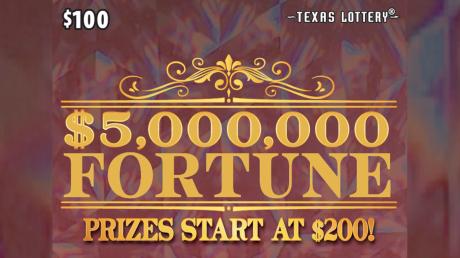 5,000,000 Fortune Texas Lottery Winner in Big Spring