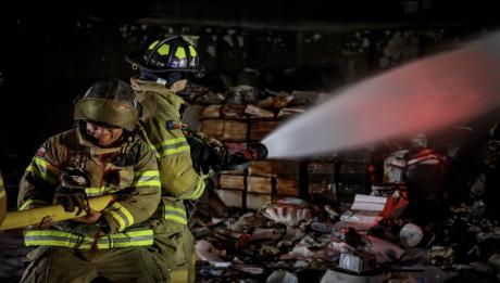 Lubbock Fire Rescue Responds to Fire at Wright Elementary Gym