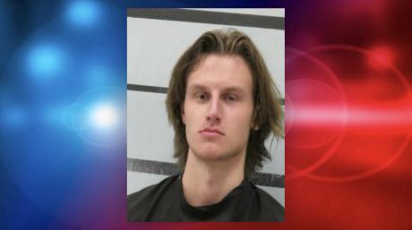 True Bruington, 21, was arrested early Wednesday morning after a rollover crash in northeast Lubbock County led deputies to the scene through an automatic emergency alert from a cell phone.