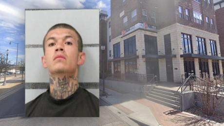 Ruben Sosa, 25, allegedly exposed himself to a woman and attempted to flee from officers at a Lubbock student living apartment complex.