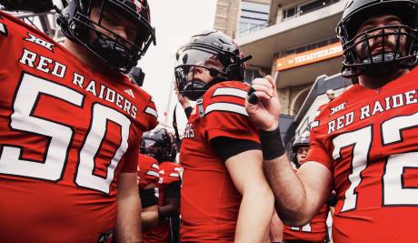 Texas Tech Football before their matchup with Kent State