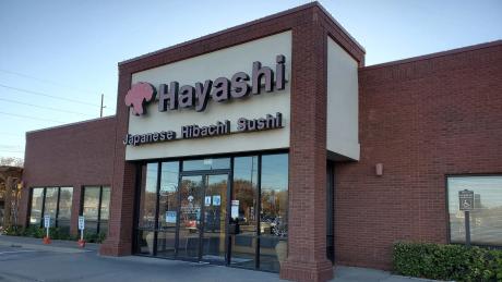 Hayashi Hibachi in Lubbock, Texas.