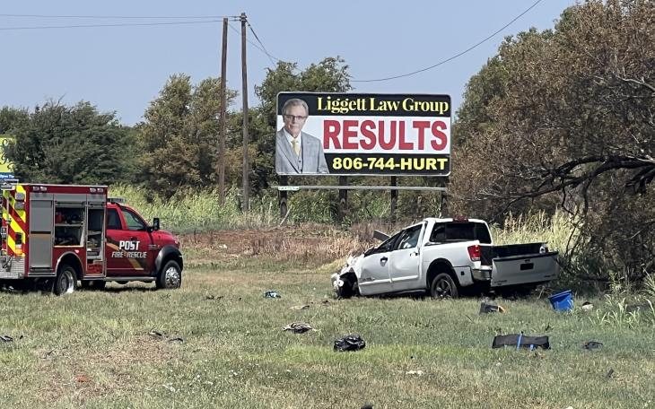 Rollover Crash on US 84