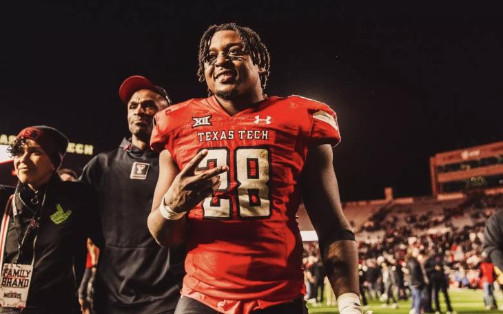 Texas Tech Red Raiders Tahj Brooks