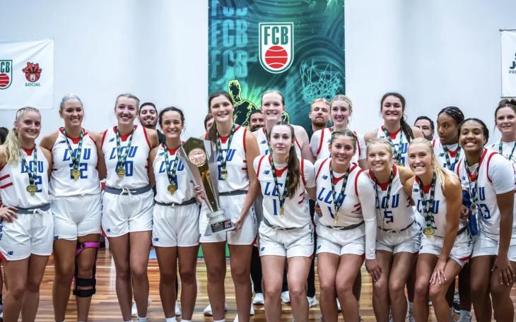 The Lady Chaps went 3-0 over the weekend at the inaugural Trimania International Women's Basketball Tournament in San Jose, Brazil.